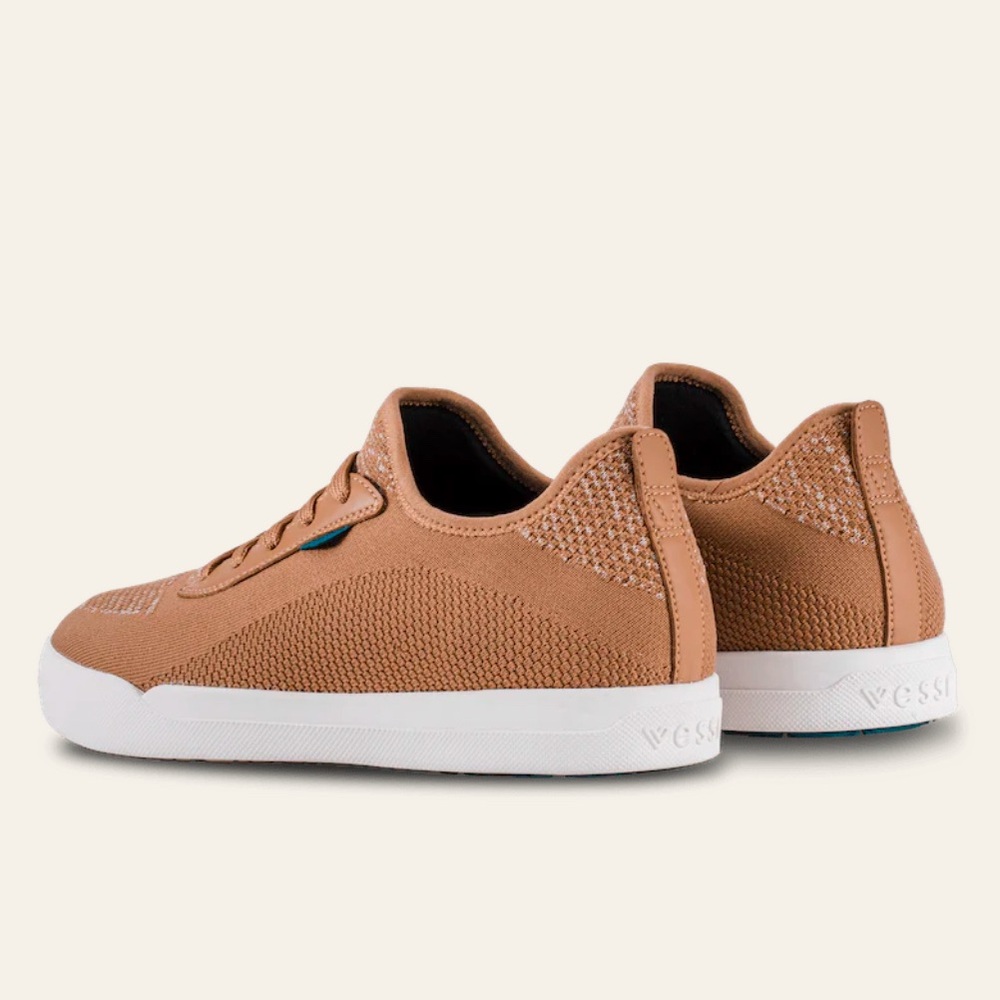 ‼️final no offers ‼️NEW Vessi Weekend sneakers oak brown sz 6 - Picture 4 of 13